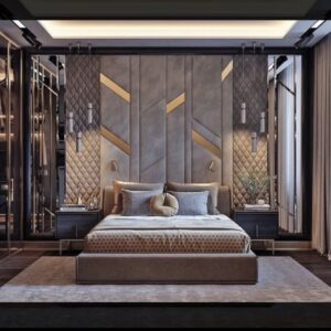 PF 2  Premium Wooden Bed, Modern Design, Durable & Comfortable
