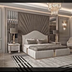 PF 3  Premium Wooden Bed, Modern Design, Durable & Comfortable
