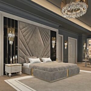PF 5  Premium Wooden Bed, Modern Design, Durable & Comfortable